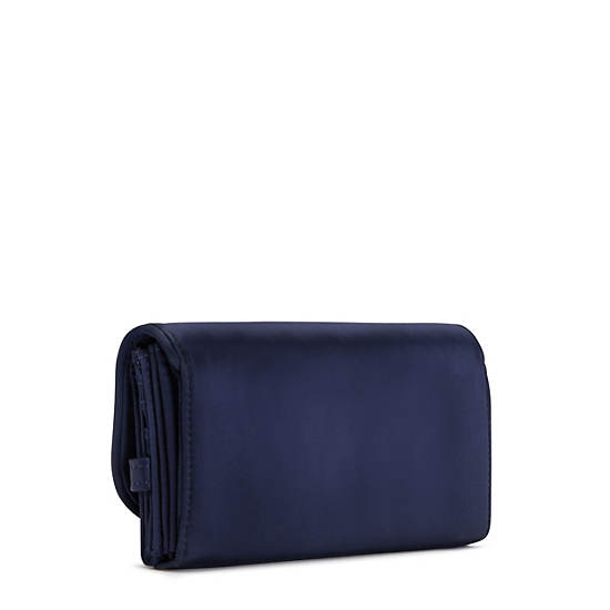 Kipling Money Land Snap Wallet Plånbok Marinblå | SE 1025DF